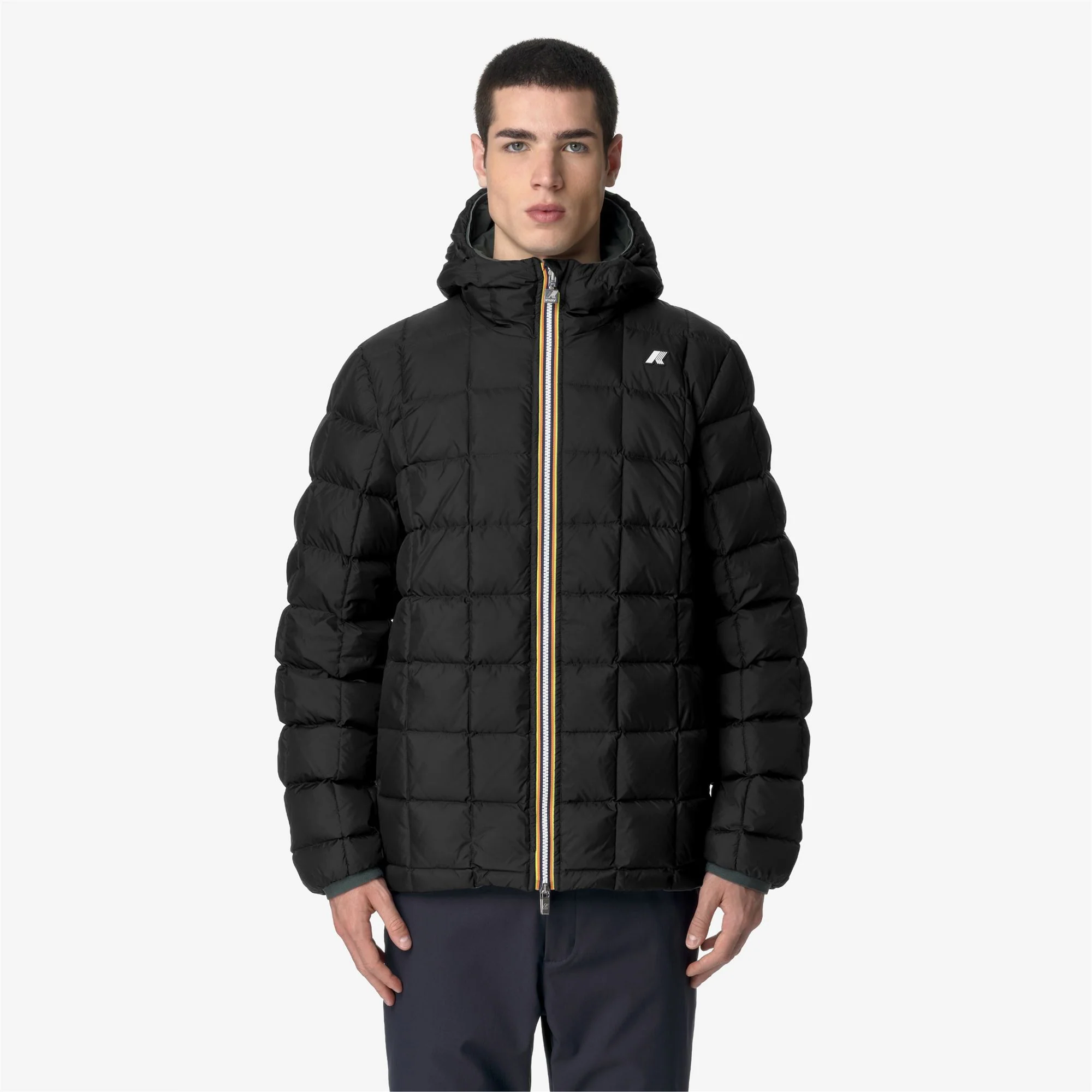 JACK ST THERMO REVERSIBLE - Jackets - Short - MAN - GREEN BLACKISH-Black Pure - Image 4